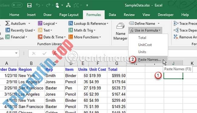 Cách&nbsp;đặt&nbsp;tên&nbsp;cho&nbsp;ô&nbsp;hoặc&nbsp;vùng&nbsp;dữ&nbsp;liệu&nbsp;Excel