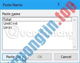 Cách&nbsp;đặt&nbsp;tên&nbsp;cho&nbsp;ô&nbsp;hoặc&nbsp;vùng&nbsp;dữ&nbsp;liệu&nbsp;Excel