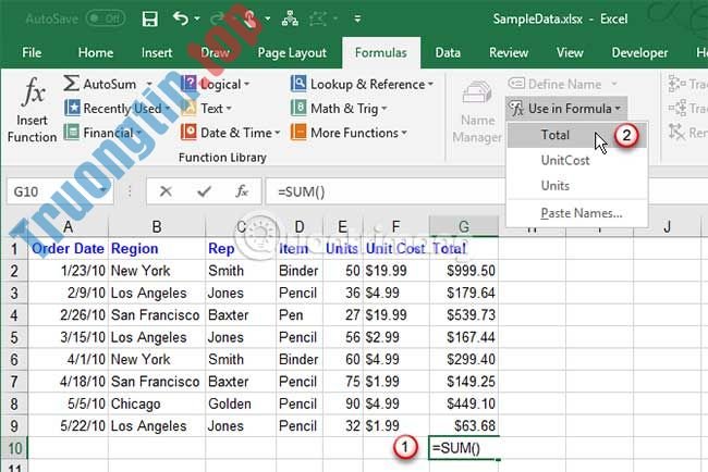 Cách&nbsp;đặt&nbsp;tên&nbsp;cho&nbsp;ô&nbsp;hoặc&nbsp;vùng&nbsp;dữ&nbsp;liệu&nbsp;Excel