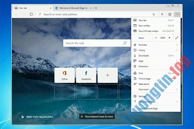 Cách&nbsp;kích&nbsp;hoạt&nbsp;menu&nbsp;tiện&nbsp;ích&nbsp;mở&nbsp;rộng&nbsp;mới&nbsp;trong&nbsp;Microsoft&nbsp;Edge