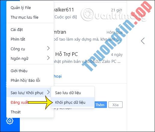 Cách&nbsp;sao&nbsp;lưu&nbsp;tin&nbsp;nhắn&nbsp;Zalo,&nbsp;khôi&nbsp;phục&nbsp;tin&nbsp;nhắn&nbsp;Zalo