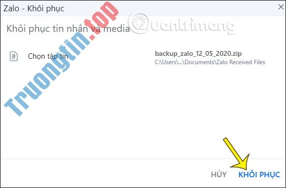 Cách&nbsp;sao&nbsp;lưu&nbsp;tin&nbsp;nhắn&nbsp;Zalo,&nbsp;khôi&nbsp;phục&nbsp;tin&nbsp;nhắn&nbsp;Zalo