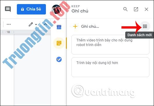 Cách&nbsp;thêm&nbsp;ghi&nbsp;chú&nbsp;Google&nbsp;Keep&nbsp;vào&nbsp;Google&nbsp;Docs