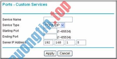 Cách&nbsp;thiết&nbsp;lập&nbsp;Port&nbsp;Forwarding&nbsp;trên&nbsp;router&nbsp;Netgear
