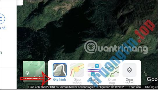 Cách&nbsp;xem&nbsp;độ&nbsp;cao&nbsp;địa&nbsp;điểm&nbsp;trên&nbsp;Google&nbsp;Maps