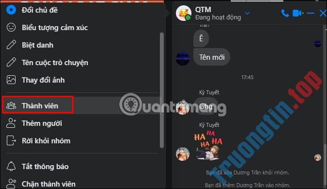 Cách&nbsp;xóa&nbsp;thành&nbsp;viên&nbsp;khỏi&nbsp;nhóm&nbsp;Messenger