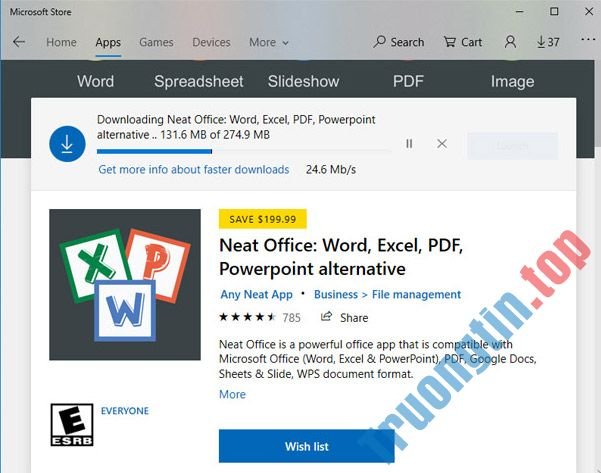 Mời trải nghiệm Neat Office – bộ ứng dụng văn phòng cho Windows 10 giá 199,99USD đang miễn phí trên Store của Microsoft