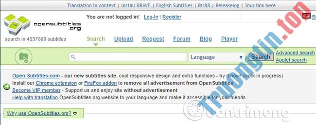 11&nbsp;trang&nbsp;web&nbsp;tốt&nbsp;nhất&nbsp;để&nbsp;tải&nbsp;phụ&nbsp;đề&nbsp;cho&nbsp;phim