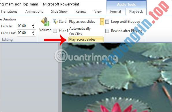 Cách&nbsp;chèn&nbsp;nhạc&nbsp;vào&nbsp;slide&nbsp;Powerpoint