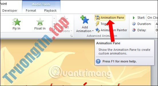 Cách&nbsp;chèn&nbsp;nhạc&nbsp;vào&nbsp;slide&nbsp;Powerpoint