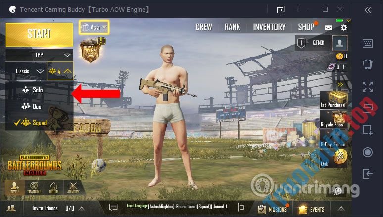 Cách&nbsp;chơi&nbsp;PUBG&nbsp;Mobile&nbsp;trên&nbsp;PC&nbsp;bằng&nbsp;giả&nbsp;lập&nbsp;Tencent