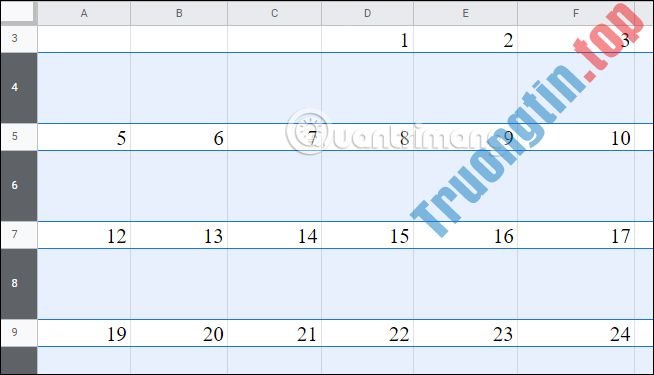 Cách&nbsp;tạo&nbsp;lịch&nbsp;trong&nbsp;Google&nbsp;Sheets