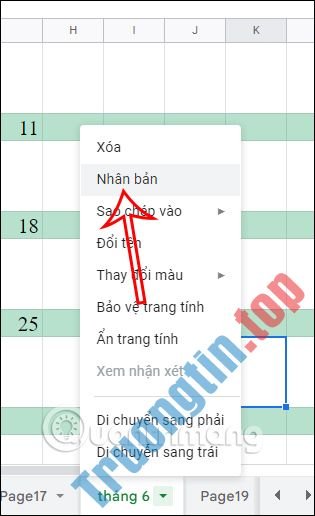 Cách&nbsp;tạo&nbsp;lịch&nbsp;trong&nbsp;Google&nbsp;Sheets