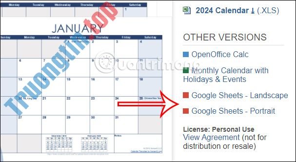 Cách&nbsp;tạo&nbsp;lịch&nbsp;trong&nbsp;Google&nbsp;Sheets