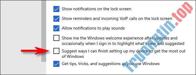 Cách tắt tính năng “Get Even More Out of Windows” trên Windows 10 4 Cách tắt tính năng “Get Even More Out of Windows” trên Windows 10