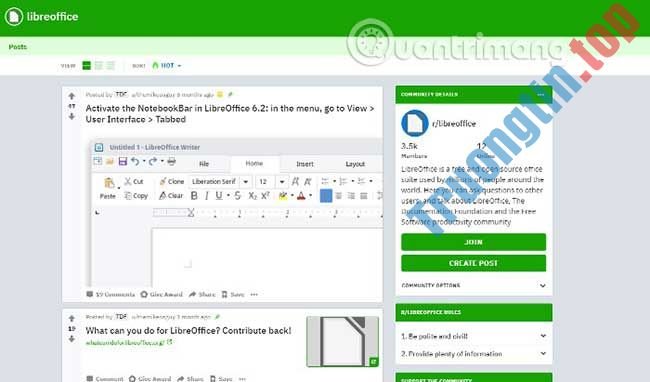 So sánh LibreOffice và OpenOffice
