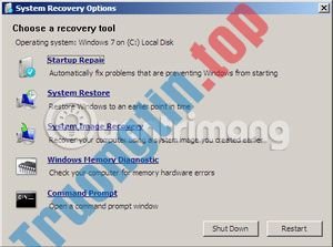 Sửa&nbsp;lỗi&nbsp;UNMOUNTABLE_BOOT_VOLUME&nbsp;trong&nbsp;Windows