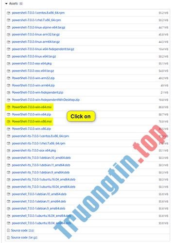 Cách cài đặt PowerShell 7.0 trong Windows 10/8/7 2 Cách cài đặt PowerShell 7.0 trong Windows 10/8/7