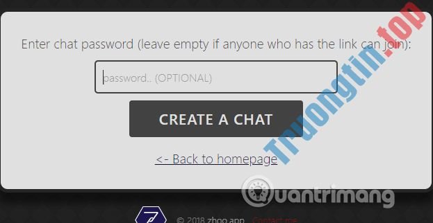 Cách&nbsp;chat&nbsp;riêng&nbsp;tư&nbsp;bằng&nbsp;zhoo.app