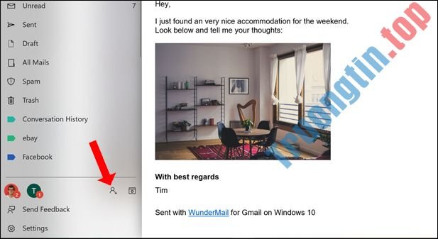 Cách&nbsp;dùng&nbsp;WunderMail&nbsp;for&nbsp;Gmail&nbsp;trên&nbsp;Windows&nbsp;10