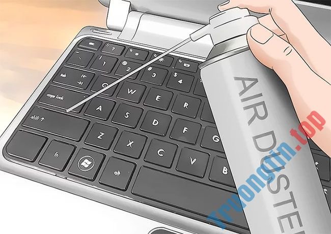 Hướng dẫn tự vệ sinh bàn phím, làm sạch bàn phím laptop 3 Hướng dẫn tự vệ sinh bàn phím, làm sạch bàn phím laptop
