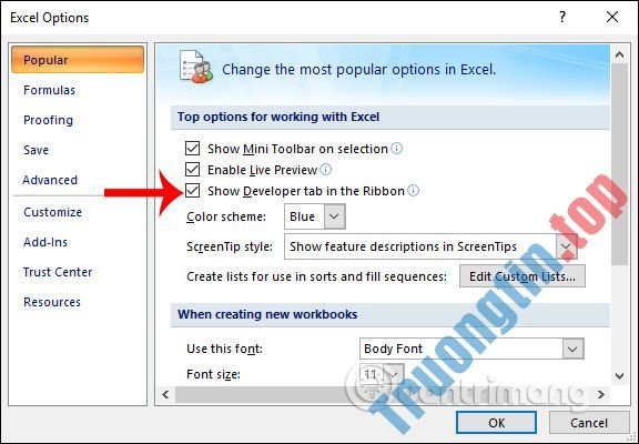 Cách&nbsp;tạo&nbsp;nút&nbsp;Up&nbsp;và&nbsp;Down&nbsp;trong&nbsp;Excel