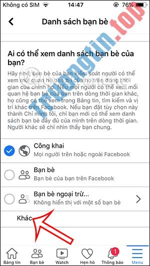 Cách&nbsp;ẩn&nbsp;danh&nbsp;sách&nbsp;bạn&nbsp;bè&nbsp;trên&nbsp;Facebook&nbsp;điện&nbsp;thoại,&nbsp;máy&nbsp;tính