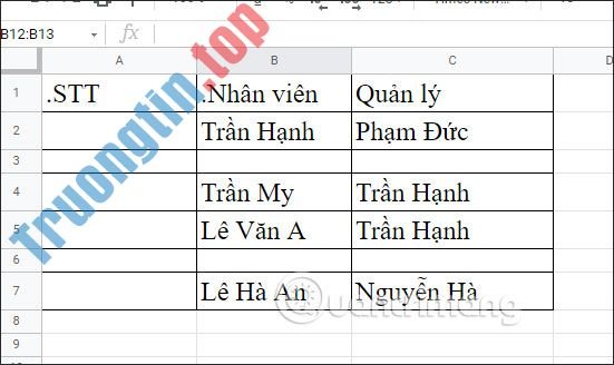 Cách&nbsp;đánh&nbsp;số&nbsp;thứ&nbsp;tự&nbsp;trong&nbsp;Google&nbsp;Sheets&nbsp;siêu&nbsp;nhanh