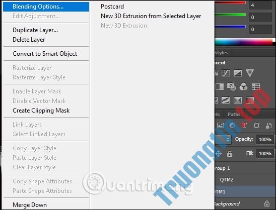 Cách&nbsp;tạo&nbsp;hiệu&nbsp;ứng&nbsp;chữ&nbsp;7&nbsp;màu&nbsp;trong&nbsp;Photoshop
