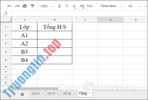 Cách&nbsp;tính&nbsp;tổng&nbsp;trên&nbsp;nhiều&nbsp;sheet&nbsp;Google&nbsp;Sheets