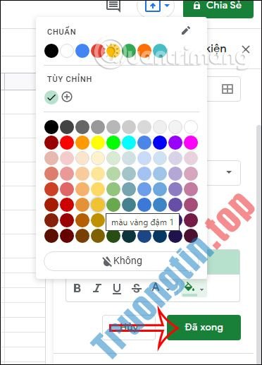 Cách&nbsp;tự&nbsp;động&nbsp;đổi&nbsp;màu&nbsp;ô&nbsp;trong&nbsp;Google&nbsp;Sheets