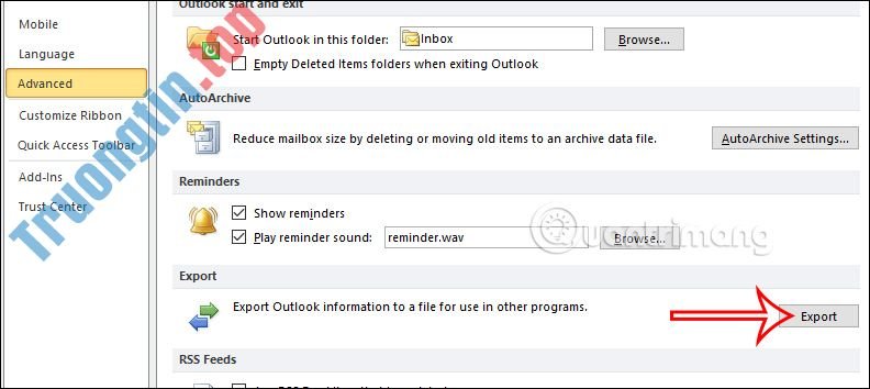 Hướng&nbsp;dẫn&nbsp;4&nbsp;cách&nbsp;đơn&nbsp;giản&nbsp;sao&nbsp;lưu&nbsp;dữ&nbsp;liệu&nbsp;Outlook