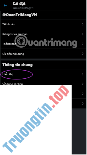 Cách&nbsp;bật&nbsp;chế&nbsp;độ&nbsp;ban&nbsp;đêm&nbsp;Night&nbsp;Mode&nbsp;cho&nbsp;Twitter