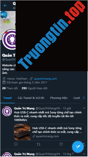 Cách&nbsp;bật&nbsp;chế&nbsp;độ&nbsp;ban&nbsp;đêm&nbsp;Night&nbsp;Mode&nbsp;cho&nbsp;Twitter