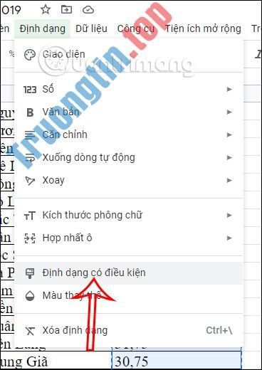 Cách&nbsp;copy&nbsp;định&nbsp;dạng&nbsp;có&nbsp;điều&nbsp;kiện&nbsp;trong&nbsp;Google&nbsp;Sheets