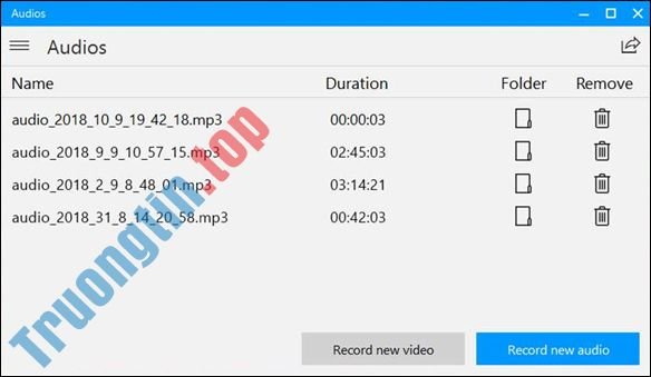 Cách&nbsp;dùng&nbsp;Screen&nbsp;Recorder&nbsp;Plus&nbsp;ghi&nbsp;âm,&nbsp;quay&nbsp;video&nbsp;trên&nbsp;Windows&nbsp;10