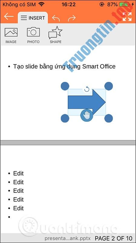 Cách&nbsp;làm&nbsp;Powerpoint&nbsp;trên&nbsp;điện&nbsp;thoại