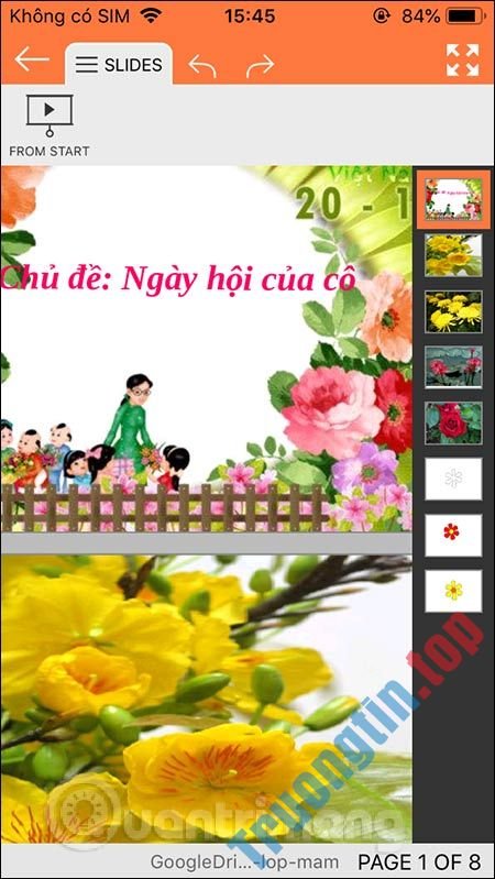 Cách&nbsp;làm&nbsp;Powerpoint&nbsp;trên&nbsp;điện&nbsp;thoại