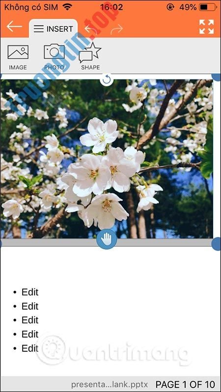 Cách&nbsp;làm&nbsp;Powerpoint&nbsp;trên&nbsp;điện&nbsp;thoại