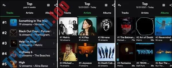 Cách&nbsp;xem&nbsp;số&nbsp;liệu&nbsp;thống&nbsp;kê&nbsp;trên&nbsp;tài&nbsp;khoản&nbsp;Spotify&nbsp;của&nbsp;bạn