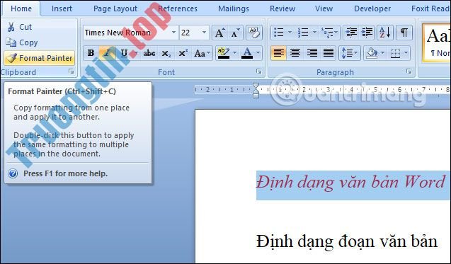 MS&nbsp;Word&nbsp;-&nbsp;Bài&nbsp;5:&nbsp;Định&nbsp;dạng&nbsp;văn&nbsp;bản