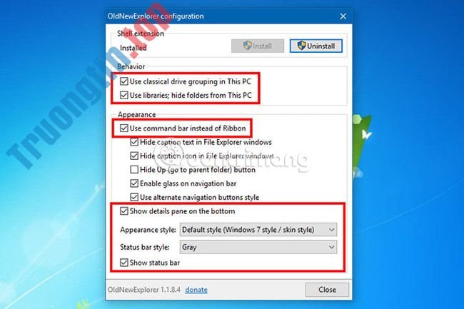 Cách&nbsp;làm&nbsp;Windows&nbsp;10&nbsp;có&nbsp;diện&nbsp;mạo&nbsp;giống&nbsp;Windows&nbsp;7