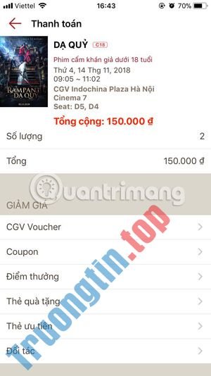 Cách&nbsp;đặt&nbsp;vé&nbsp;xem&nbsp;phim&nbsp;trên&nbsp;điện&nbsp;thoại&nbsp;bằng&nbsp;CGV&nbsp;Cinemas