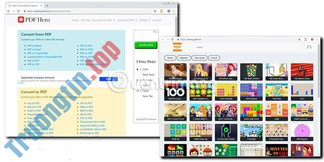 Cách loại bỏ adware ViewMyPDF