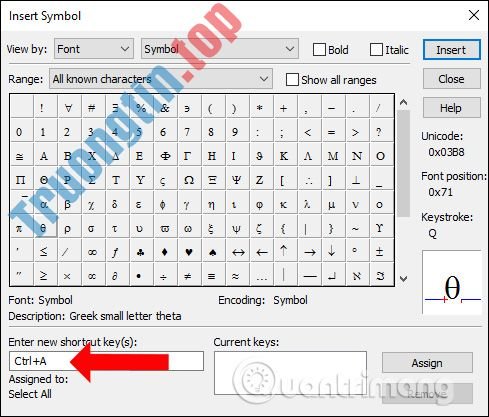 Cách&nbsp;tạo&nbsp;phím&nbsp;tắt&nbsp;trên&nbsp;MathType