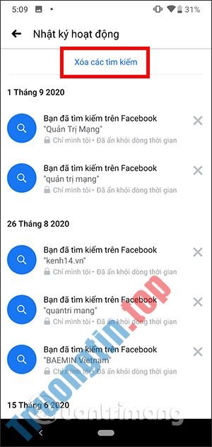 Cách&nbsp;xóa&nbsp;lịch&nbsp;sử&nbsp;tìm&nbsp;kiếm&nbsp;Facebook&nbsp;nhanh&nbsp;nhất