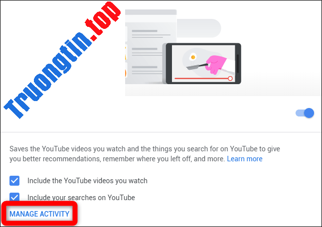 Cách&nbsp;xóa&nbsp;lịch&nbsp;sử&nbsp;YouTube&nbsp;tự&nbsp;động