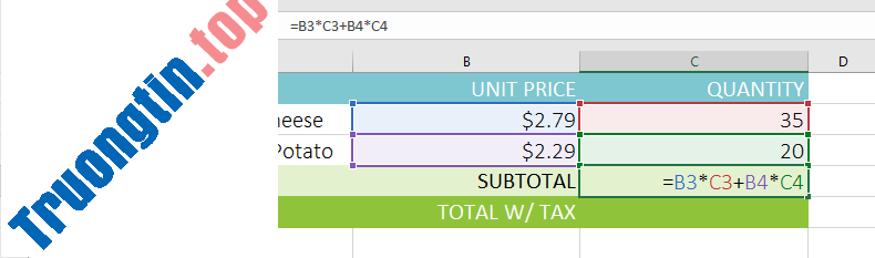 Excel&nbsp;2019&nbsp;(Phần&nbsp;13):&nbsp;Tạo&nbsp;các&nbsp;công&nbsp;thức&nbsp;phức&nbsp;tạp