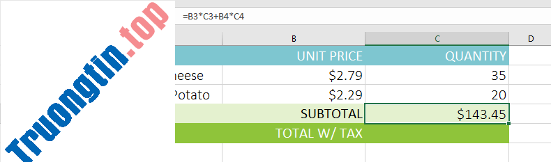Excel&nbsp;2019&nbsp;(Phần&nbsp;13):&nbsp;Tạo&nbsp;các&nbsp;công&nbsp;thức&nbsp;phức&nbsp;tạp