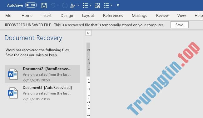 Phục&nbsp;hồi&nbsp;file&nbsp;Word&nbsp;chưa&nbsp;save,&nbsp;lấy&nbsp;lại&nbsp;file&nbsp;Word,&nbsp;Excel,&nbsp;PowerPoint&nbsp;chưa&nbsp;kịp&nbsp;lưu